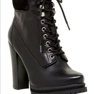 BCBGeneration BG Martins Leather Combat Heels